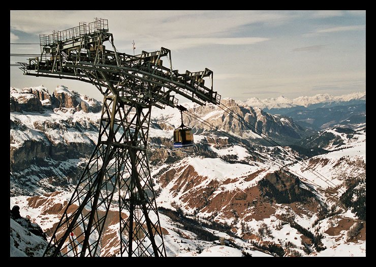 photo "Dolomiti Superski" tags: landscape, mountains, winter