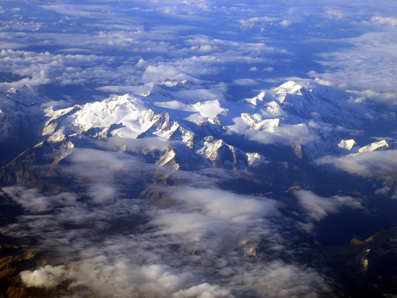 photo "10000 meters above the Earth" tags: landscape, clouds, mountains