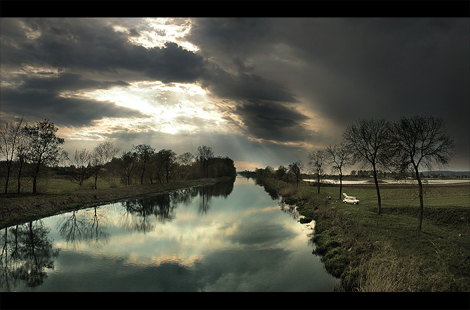 фото "Trip to the river" метки: пейзаж, вода, облака