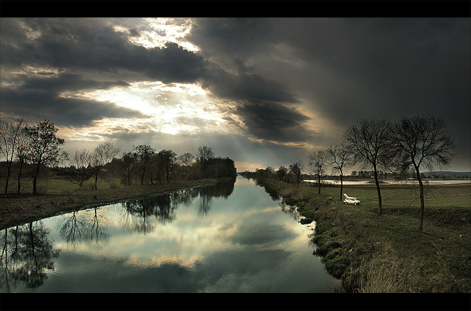 photo "Trip to the river" tags: landscape, clouds, water