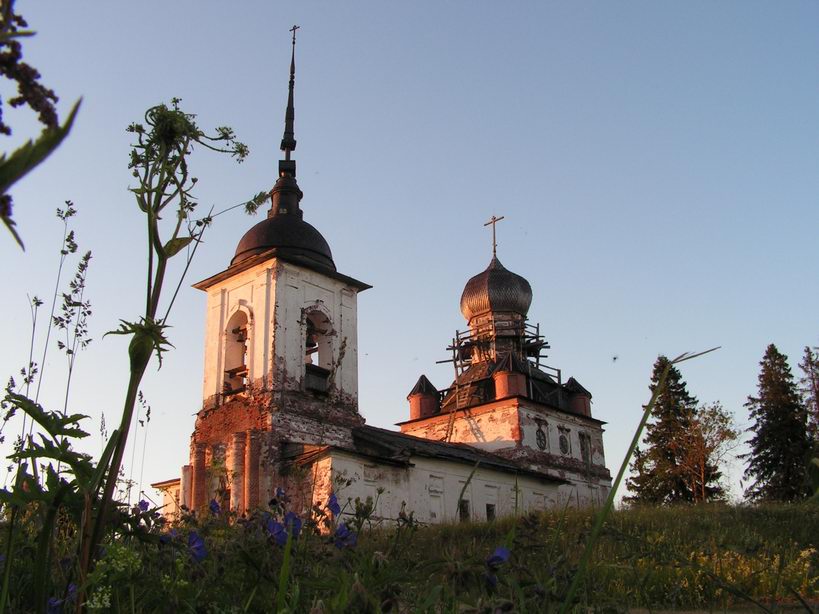 фото "Лёкшмозерский вечер" метки: архитектура, пейзаж, 