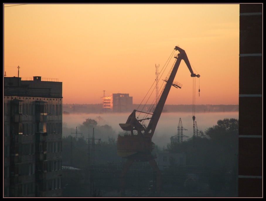 фото "City Dawn" метки: пейзаж, архитектура, закат