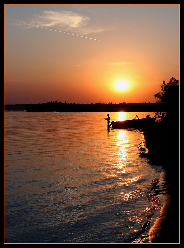 фото "*" метки: пейзаж, вода, закат