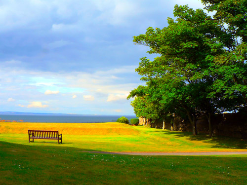 фото "St.Andrews (Escуcia)-vista para o mar" метки: пейзаж, лето
