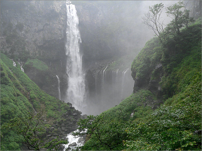 photo "kegon waterfall" tags: landscape, forest, water