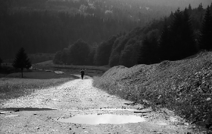 photo "Tripper" tags: black&white, 