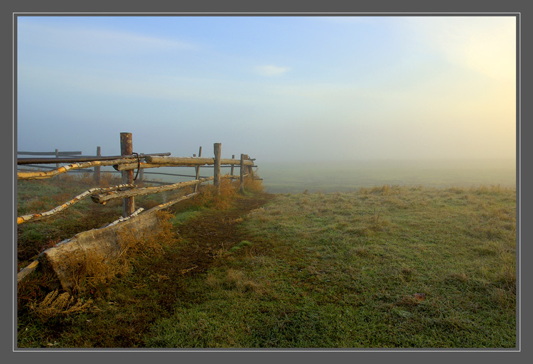 photo "Morning, sun and mist" tags: misc., landscape, autumn