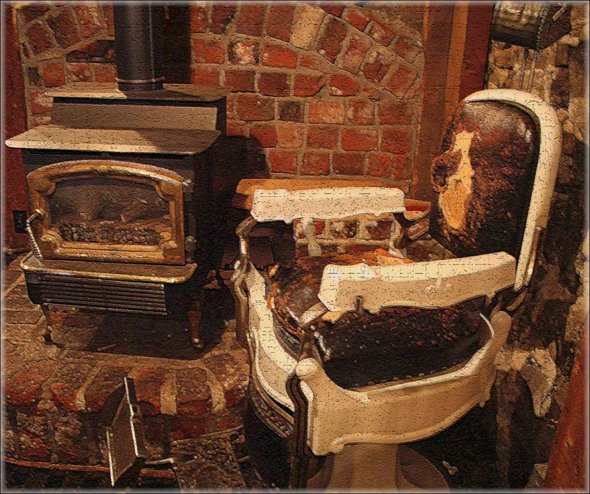 photo "Great-grandfather Dentist Chair" tags: misc., montage, 