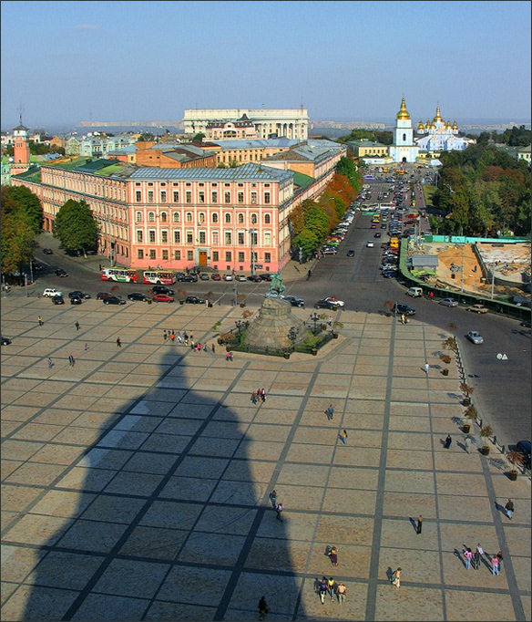 фото "Киев с высоты Мудрости))" метки: архитектура, путешествия, пейзаж, Европа