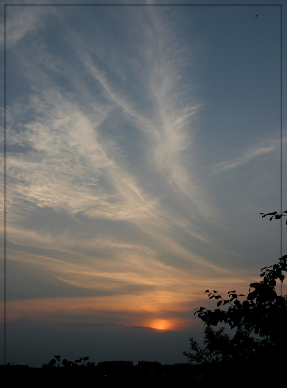 photo "*****" tags: landscape, clouds, sunset