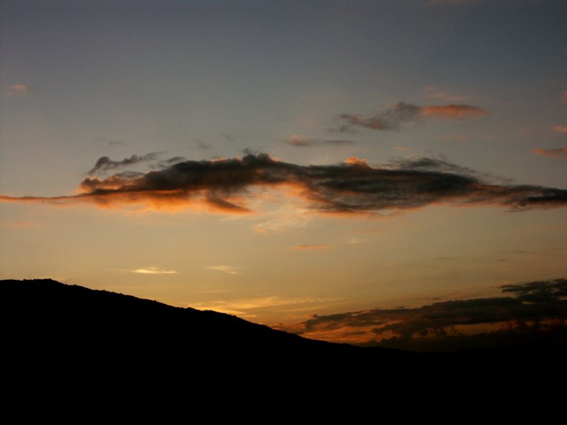 photo "Rising" tags: landscape, mountains, sunset