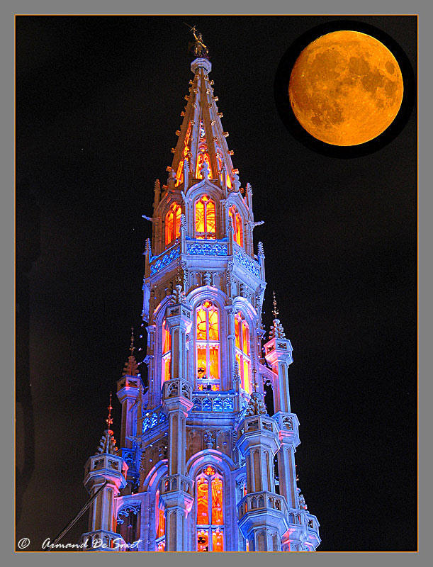 photo "City hall at night" tags: travel, landscape, Europe, night