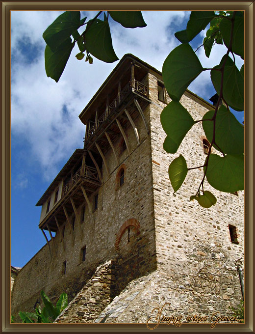 photo "Monastery Xenofontos" tags: architecture, genre, landscape, 