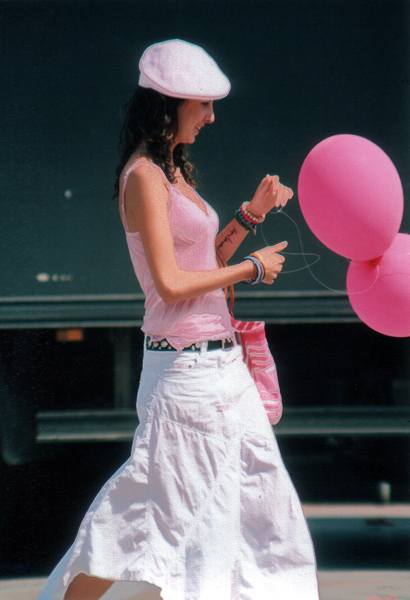 photo "Children's balloon of the girl" tags: portrait, genre, woman