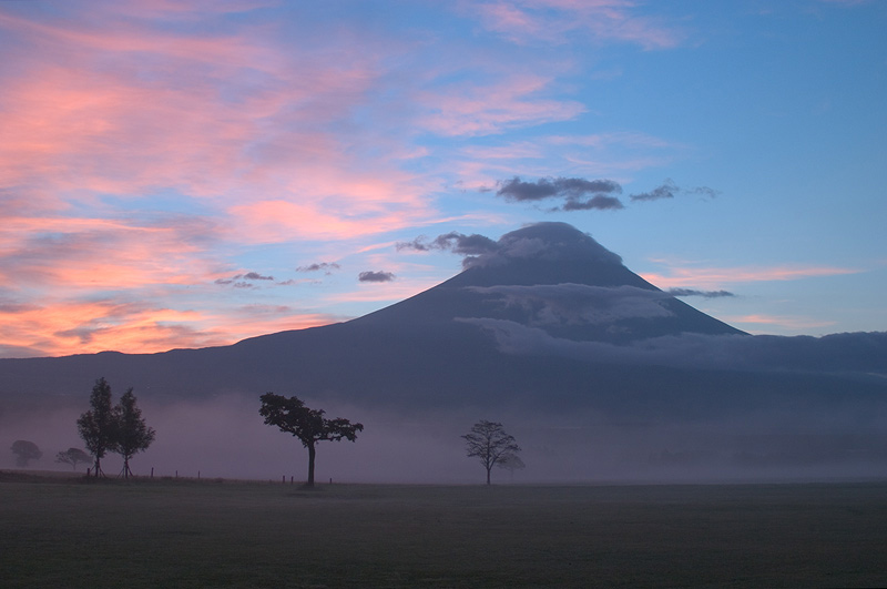 фото "Sunrise on Mount Fuji" метки: пейзаж, горы, закат