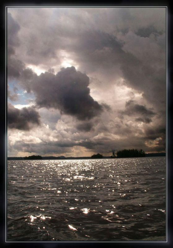 photo "Untitled photo" tags: landscape, clouds, water
