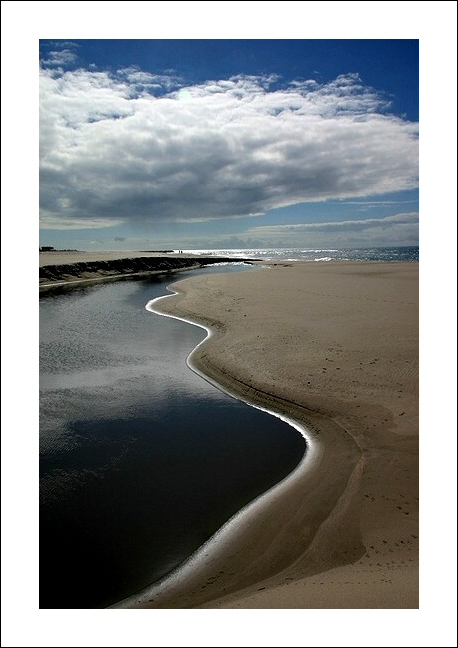 photo "Meeting the ocean" tags: landscape, water