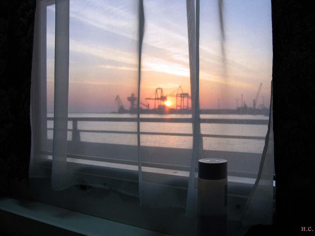 фото "Утро в порту" метки: путешествия, пейзаж, закат