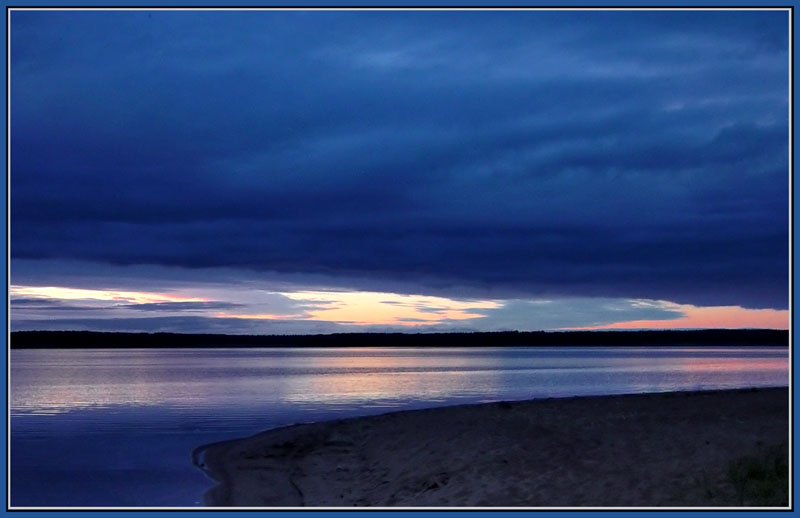 photo "On coast (3)" tags: landscape, clouds, sunset