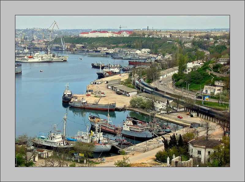 фото "Севастополь. Порт." метки: путешествия, архитектура, пейзаж, Европа