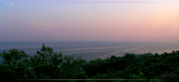 photo "Colors of the sea." tags: landscape, sunset, water