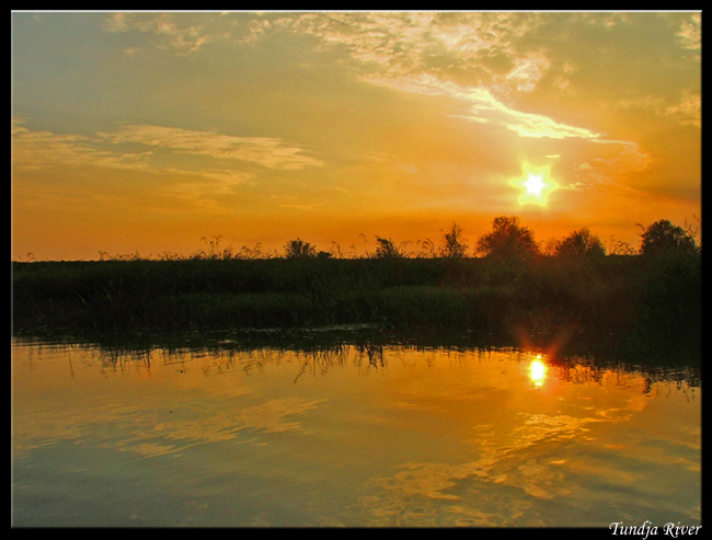 фото "Tundja River" метки: пейзаж, путешествия, Европа, закат