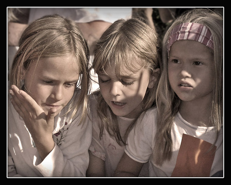 photo "3 kind of expression" tags: portrait, children