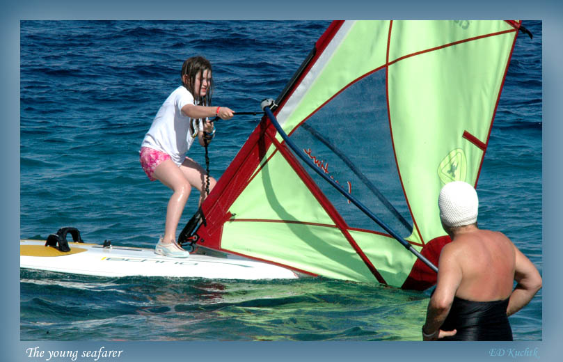 photo "The young seafarer" tags: humor, genre, 