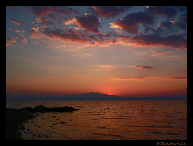 фото "Thassos island" метки: пейзаж, закат, облака