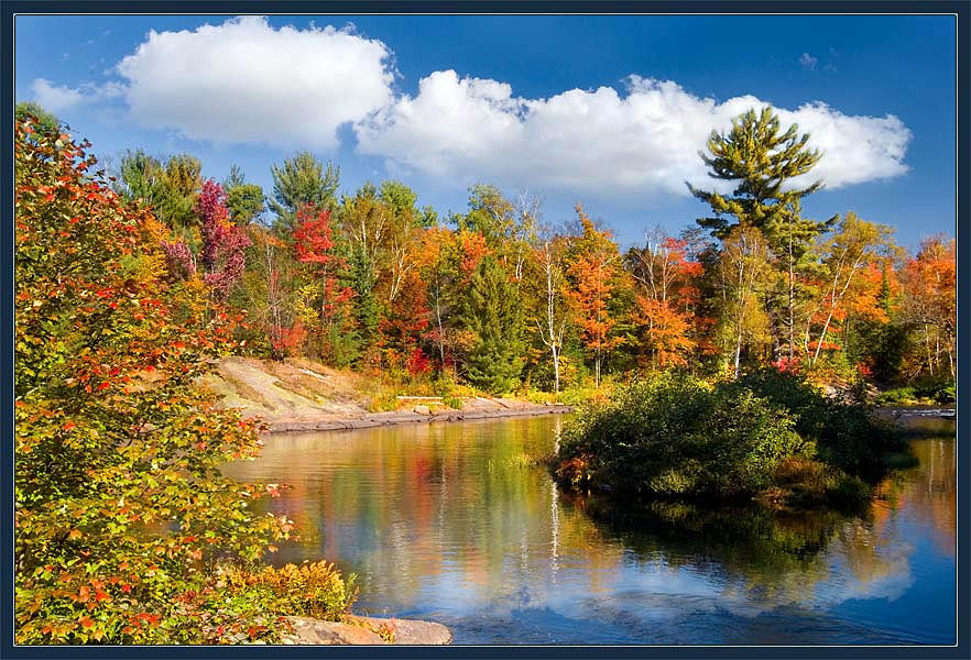 photo "About the Island" tags: landscape, autumn, water