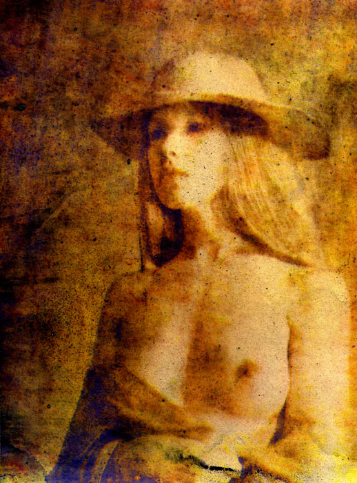 photo "Portrait - nude, ver 3" tags: nude, old-time, 