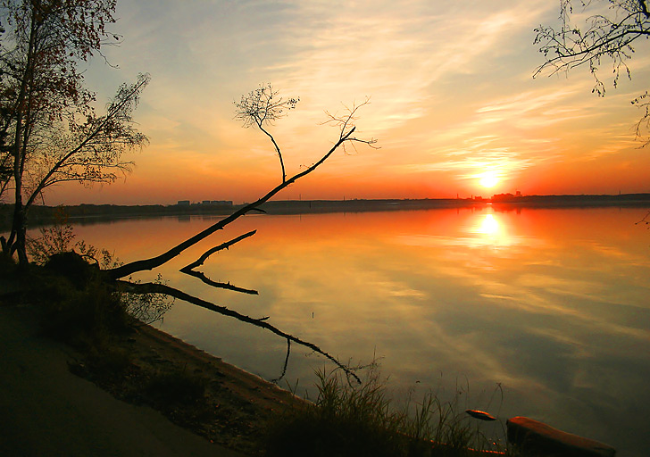 photo "City of sundown" tags: landscape, sunset