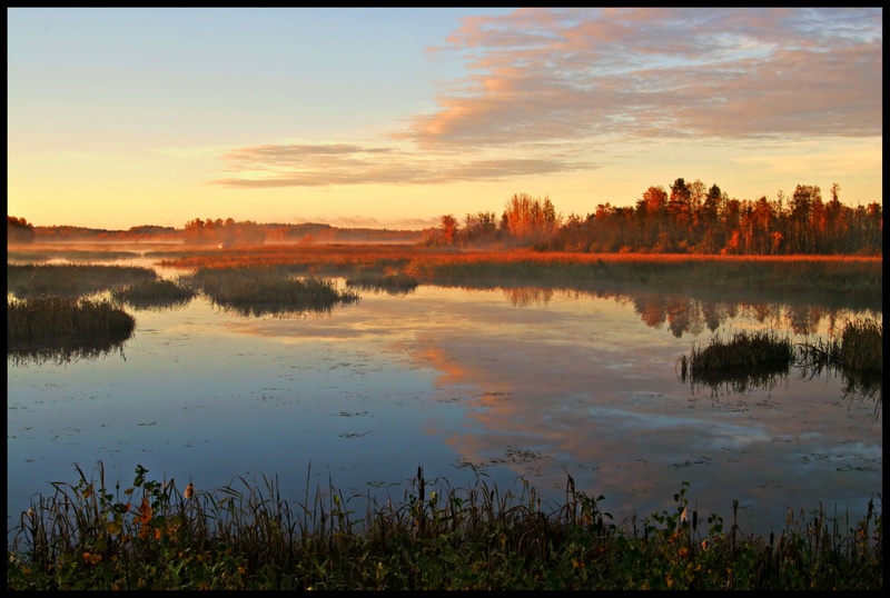 photo "October morning" tags: landscape, autumn