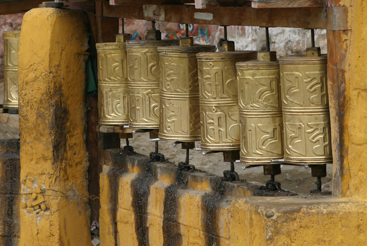 photo "tibet series-Prayful drums" tags: travel, Asia