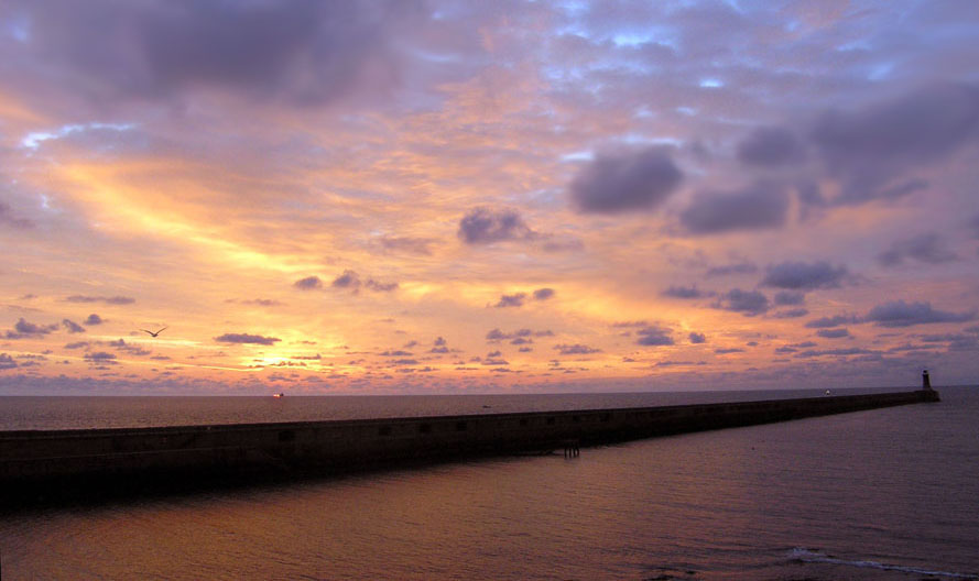 фото "Рассвет дождливого дня" метки: пейзаж, закат, облака