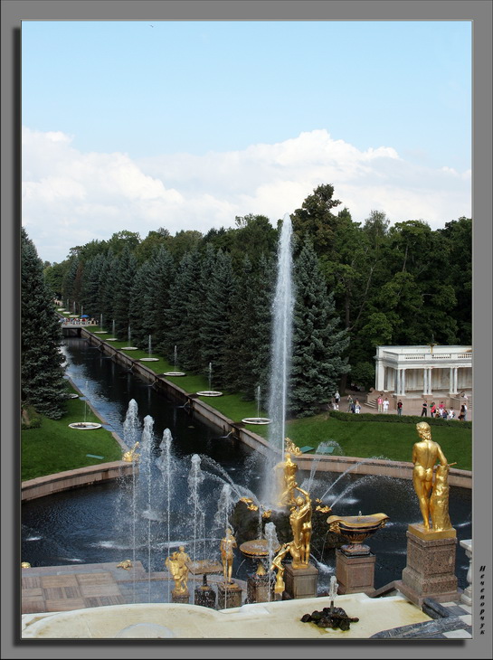 photo "Fountains of Petrodvorets" tags: architecture, travel, landscape, Europe