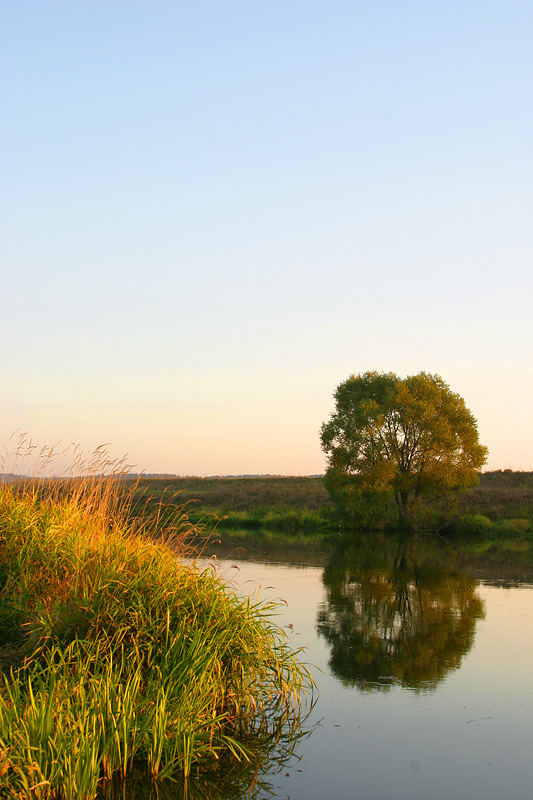 photo "Autumn Sunset" tags: landscape, autumn, water