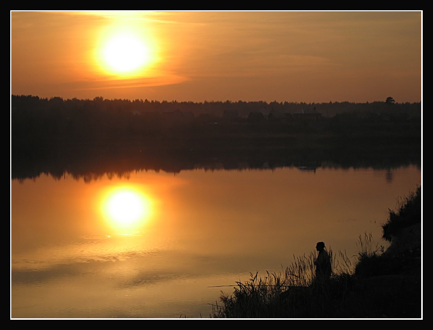 photo "Minutes of expectation" tags: landscape, sunset