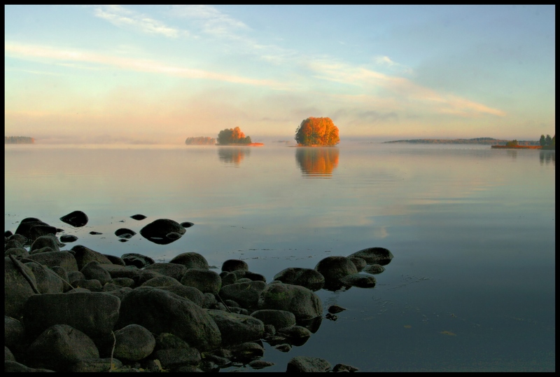 photo "Vanishing mist" tags: landscape, autumn