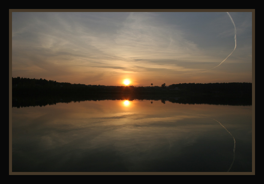 фото "Зеркальное отражение" метки: пейзаж, закат