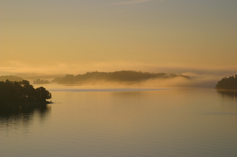 photo "Sunrise on Archipelago in Baltic Sea" tags: landscape, sunset, water