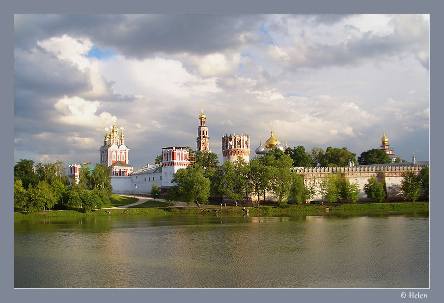 фото "Прогулка у Новодевичьва..." метки: архитектура, пейзаж, 