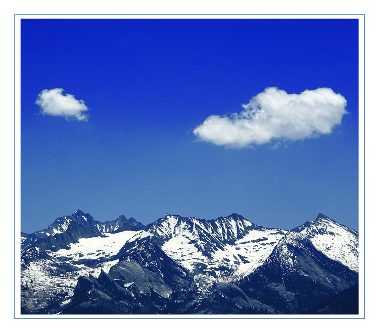 фото "белое на синем" метки: путешествия, пейзаж, Северная Америка, горы
