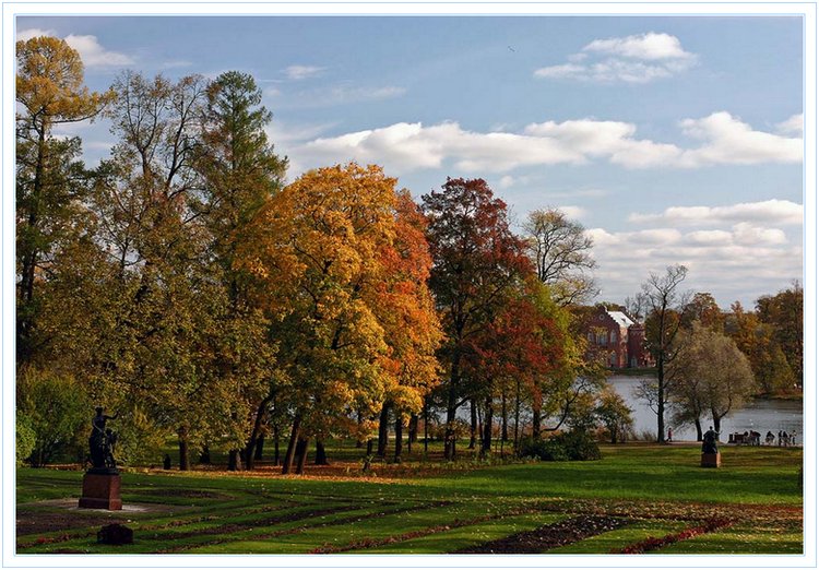 photo "The Golden Autumn In Pushkin 2" tags: landscape, autumn