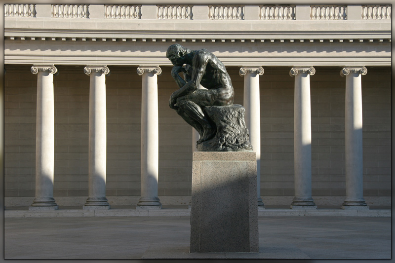 photo "The Thinker" tags: travel, architecture, landscape, North America