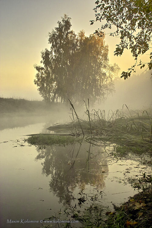 фото "Утро туманное, утро седое..." метки: пейзаж, вода, закат