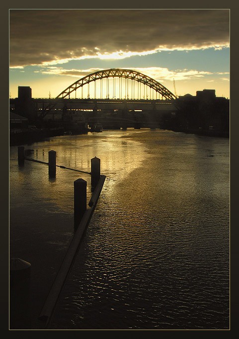 фото "Tyne bridge" метки: архитектура, пейзаж, закат