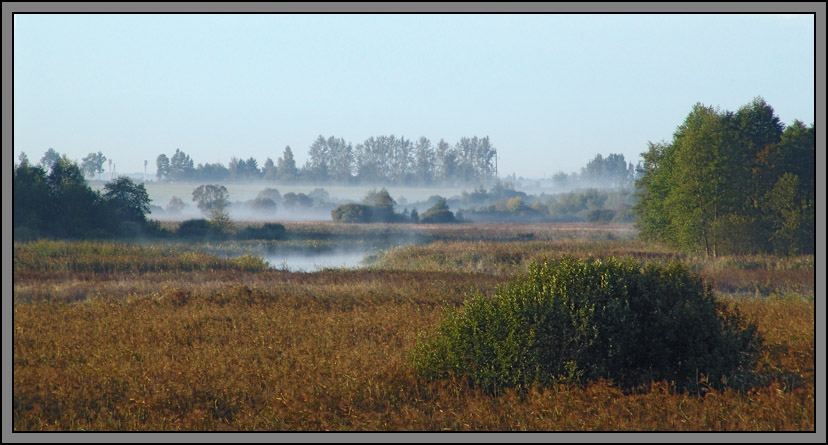 photo "Misty distances" tags: landscape, autumn, sunset