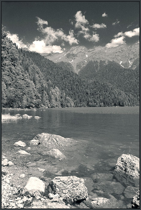 фото "Без названия" метки: черно-белые, пейзаж, горы