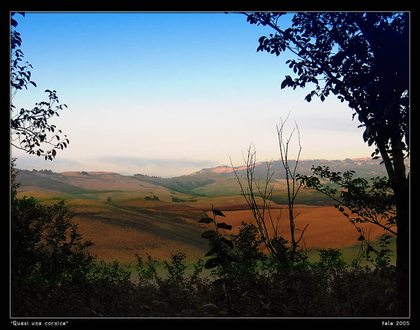 photo "Almost a frame" tags: landscape, sunset